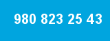 980 823 25 43 980 823 25 43